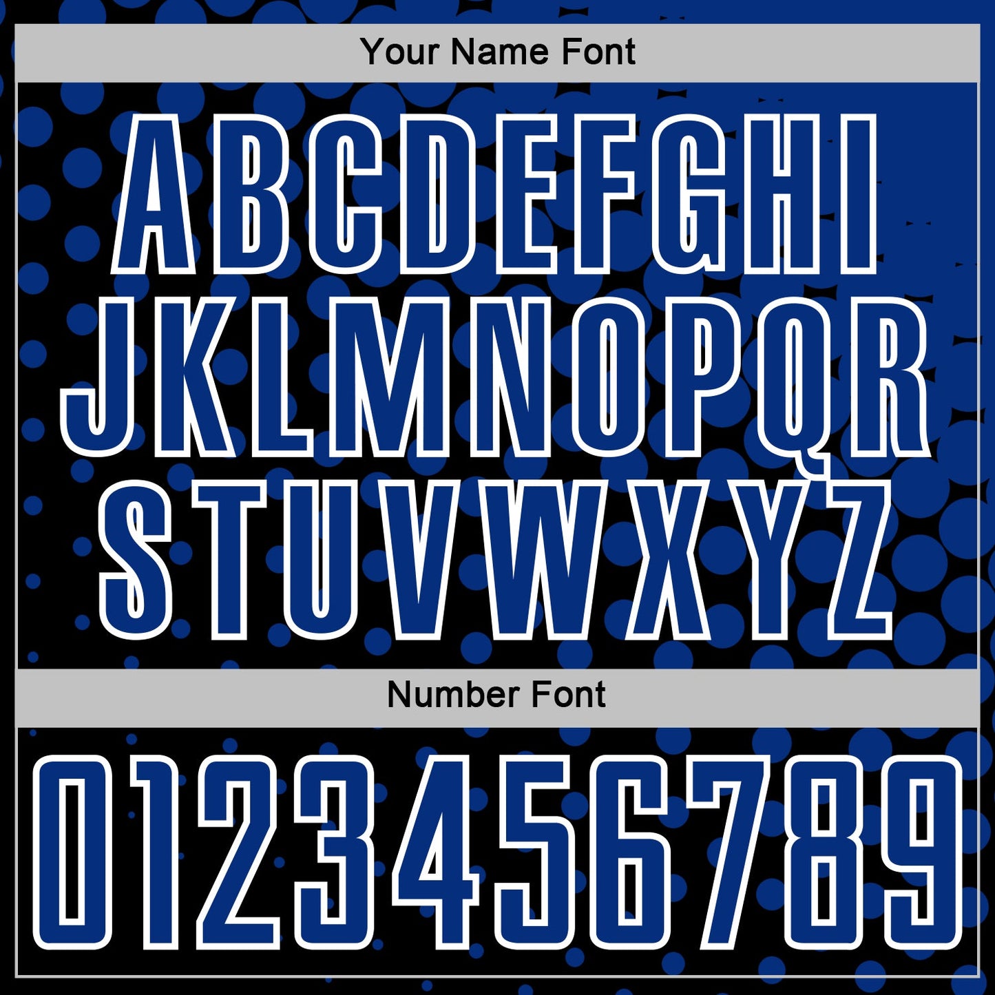 Custom Black Royal-White Modern Polka Dot Sublimation Soccer Uniform Jersey - Sky-Custom