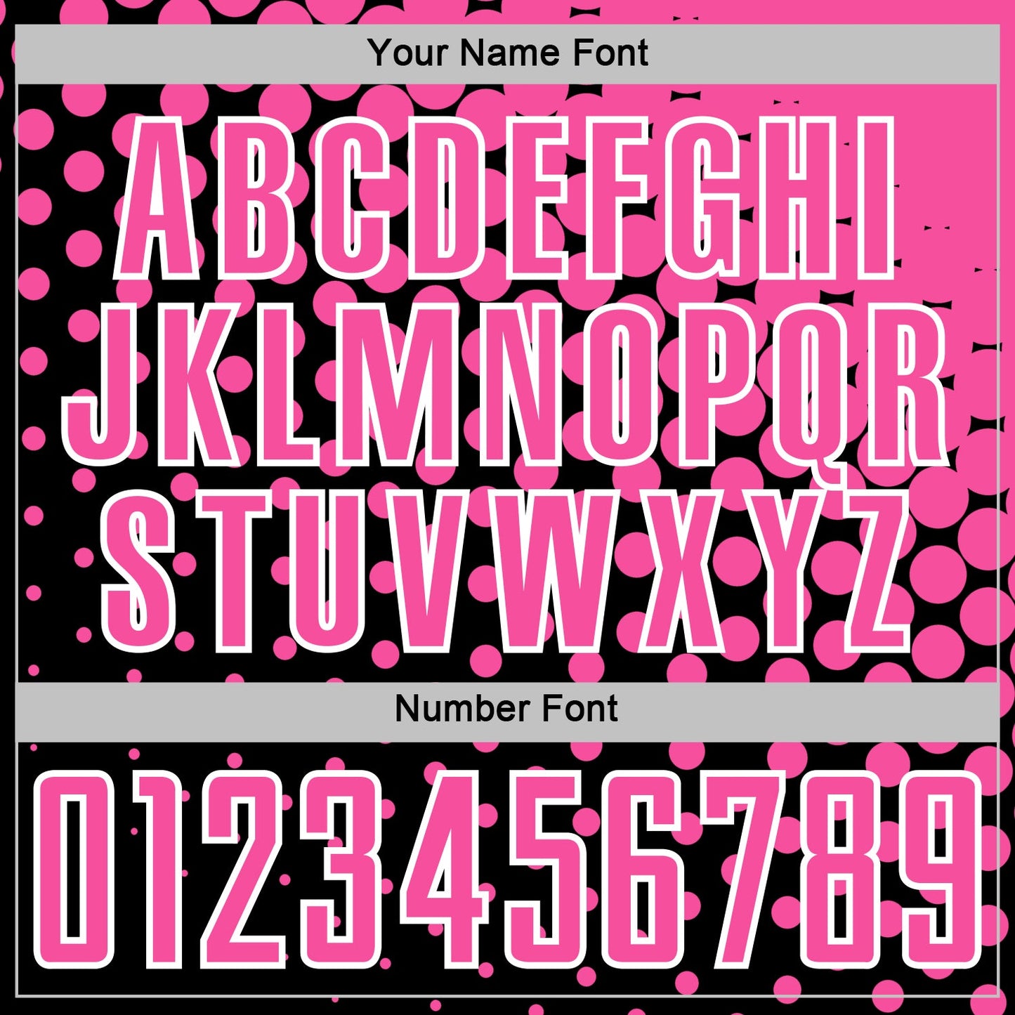 Custom Black Pink-White Modern Polka Dot Sublimation Soccer Uniform Jersey - Sky-Custom