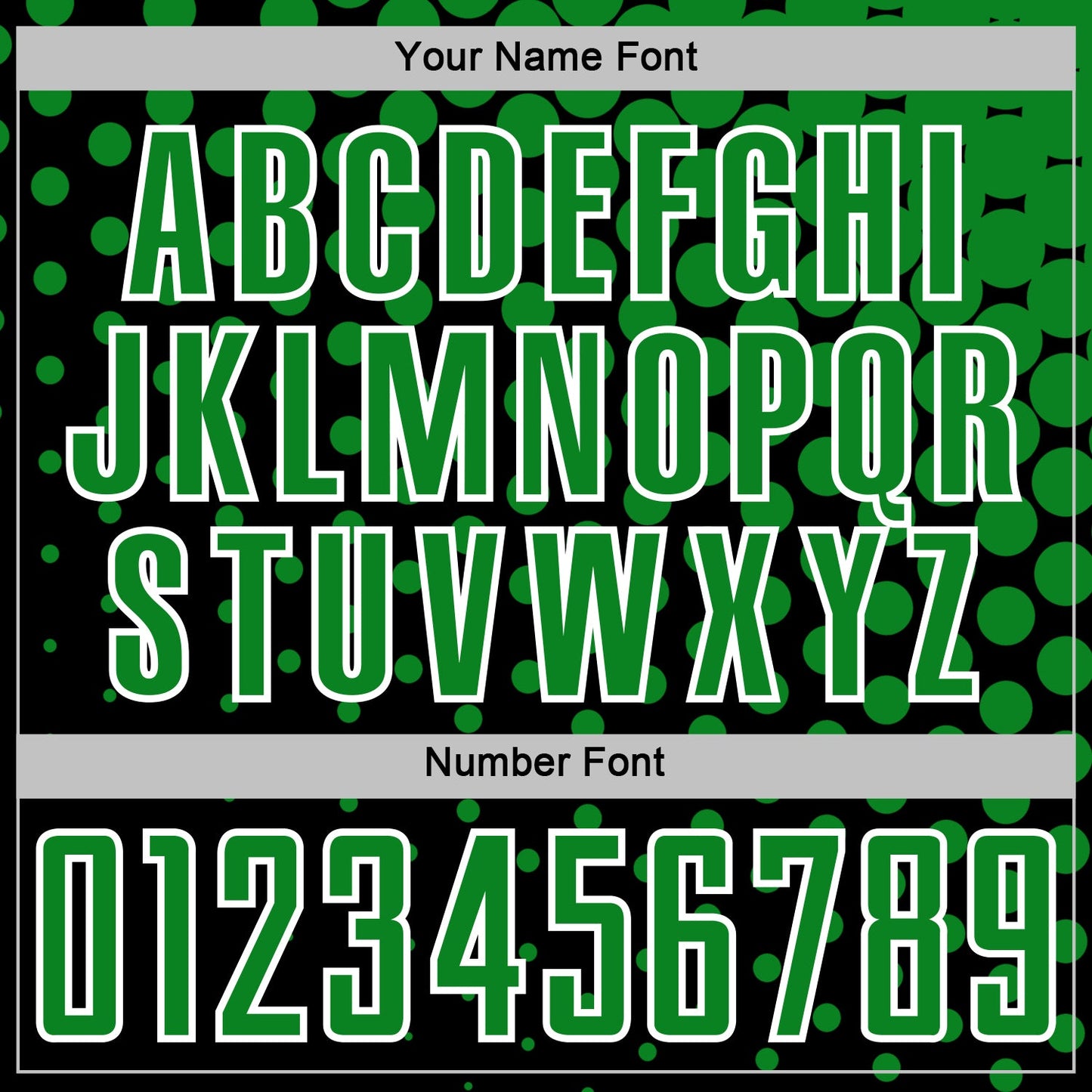 Custom Black Grass Green-White Modern Polka Dot Sublimation Soccer Uniform Jersey - Sky-Custom