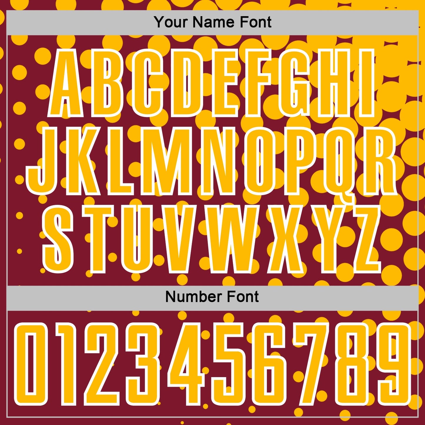 Custom Crimson Gold-White Modern Polka Dot Sublimation Soccer Uniform Jersey - Sky-Custom