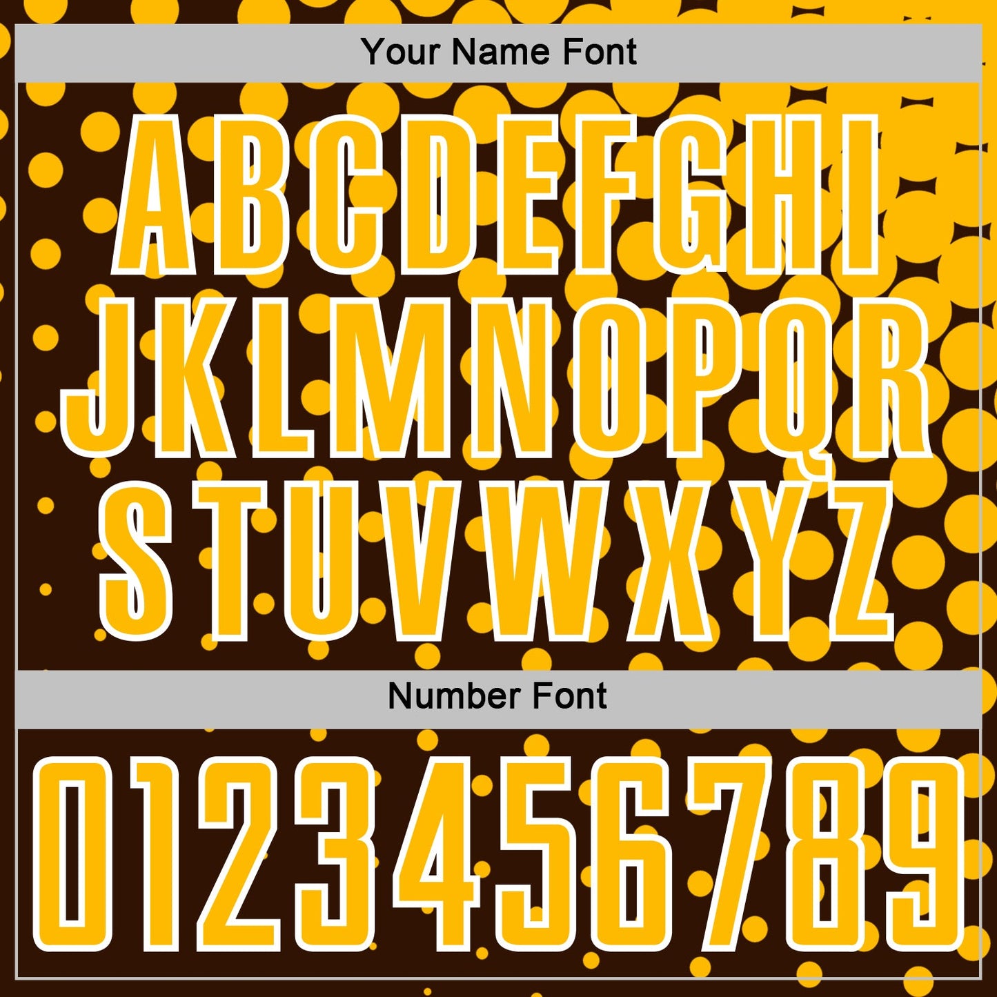 Custom Brown Gold-White Modern Polka Dot Sublimation Soccer Uniform Jersey - Sky-Custom