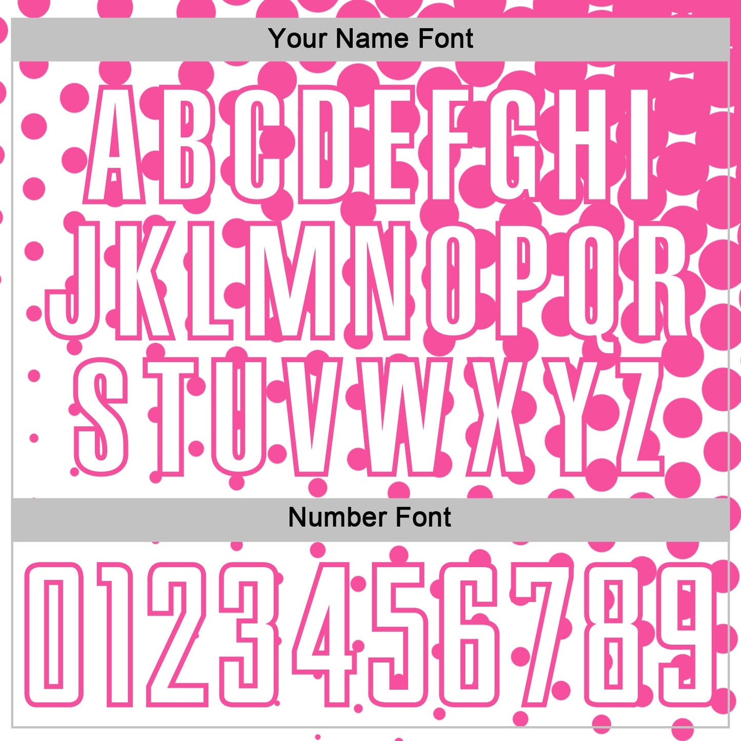 Custom White Pink Modern Polka Dot Sublimation Soccer Uniform Jersey - Sky-Custom