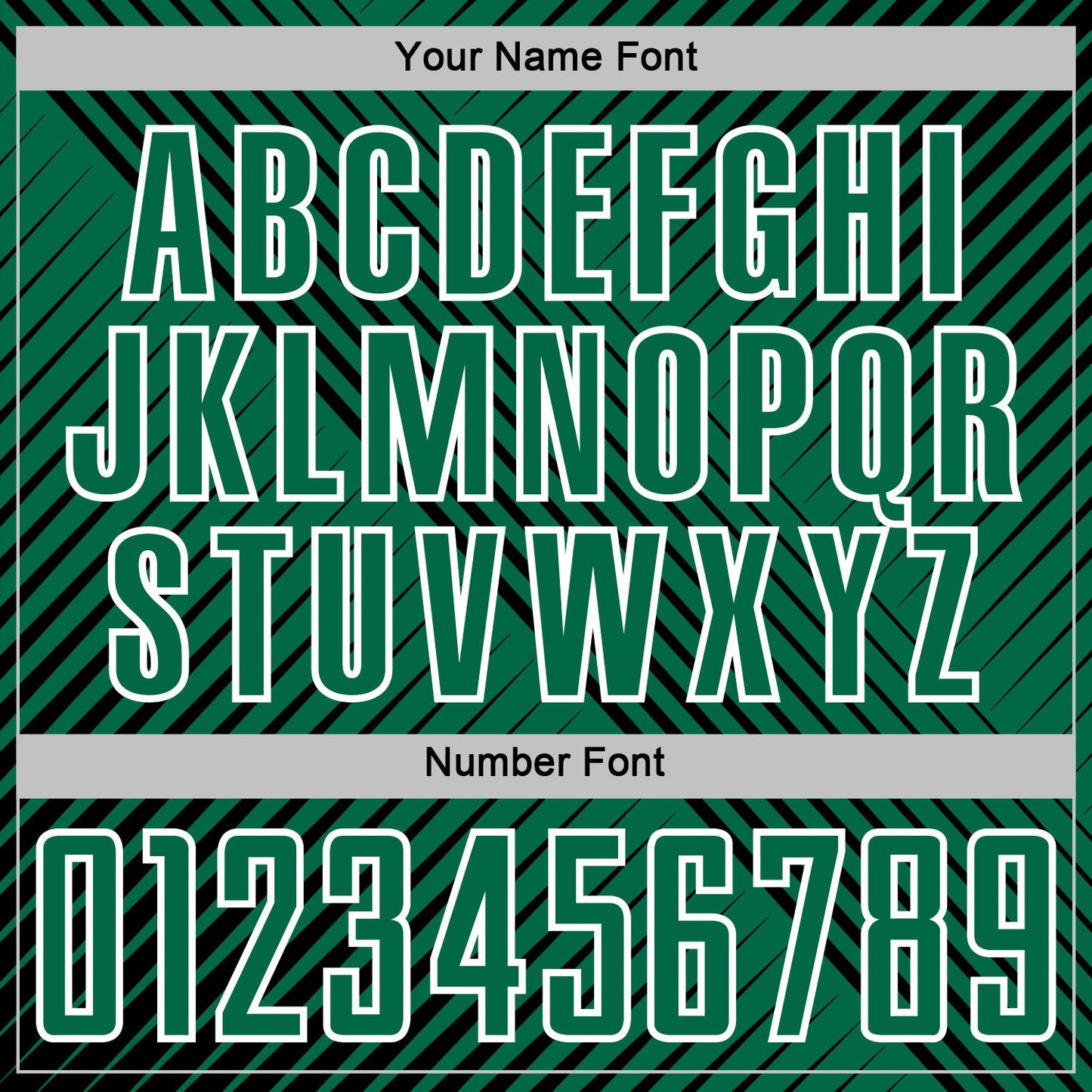 Custom Black Kelly Green-White Line Sublimation Soccer Uniform Jersey - Sky-Custom