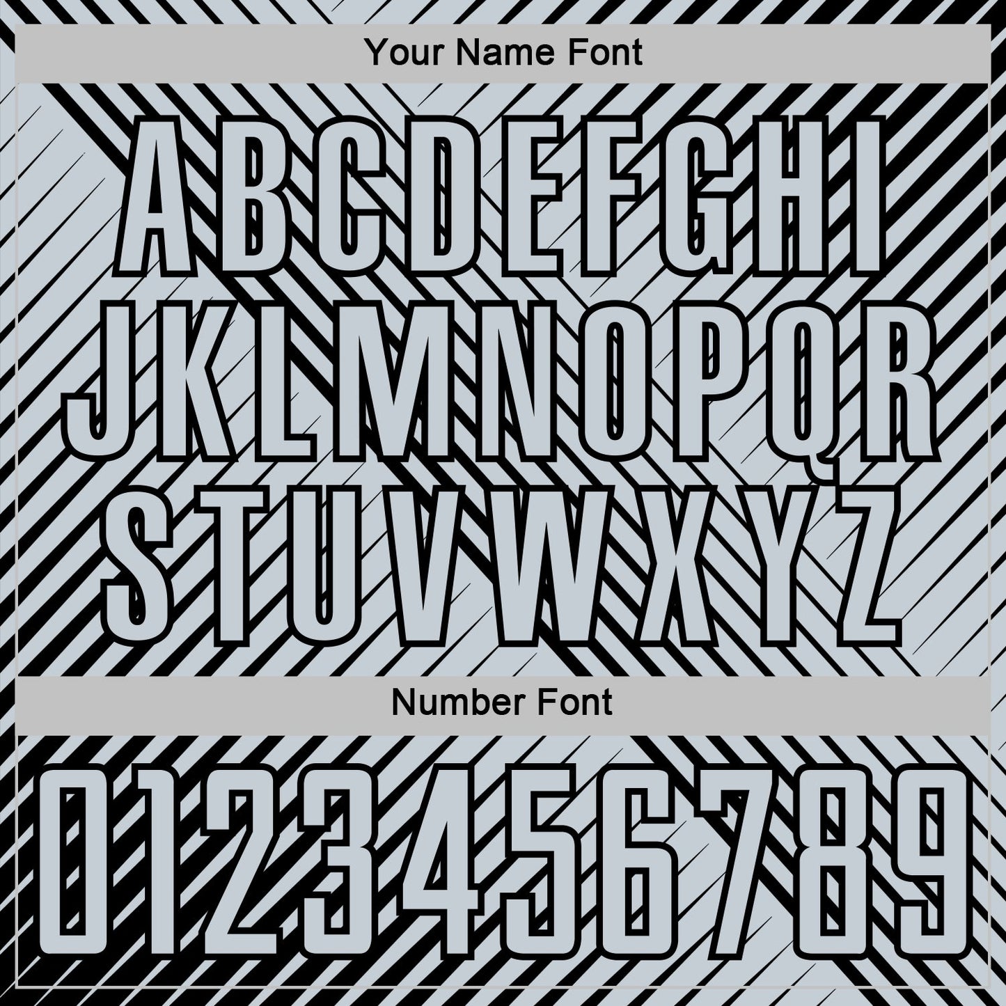 Custom Black Silver Line Sublimation Soccer Uniform Jersey - Sky-Custom