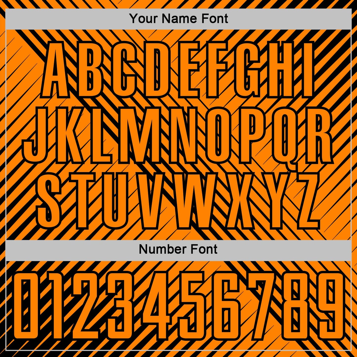 Custom Black Bay Orange Line Sublimation Soccer Uniform Jersey - Sky-Custom