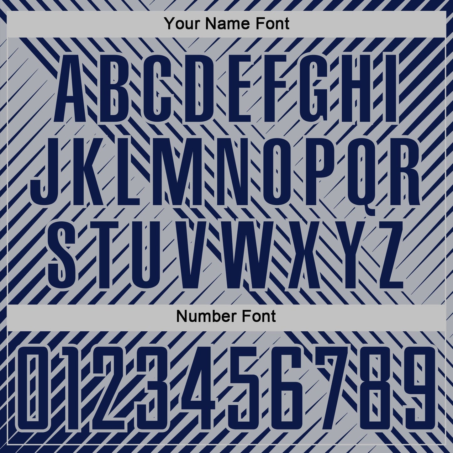 Custom Navy Gray Line Sublimation Soccer Uniform Jersey - Sky-Custom