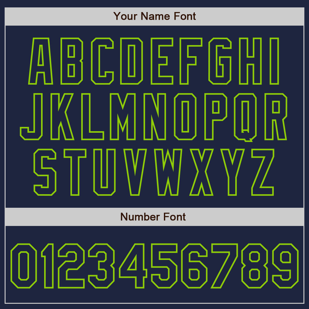 Custom Navy Steel Gray Splash Ink Neon Green Authentic Baseball Jersey - Sky-Custom