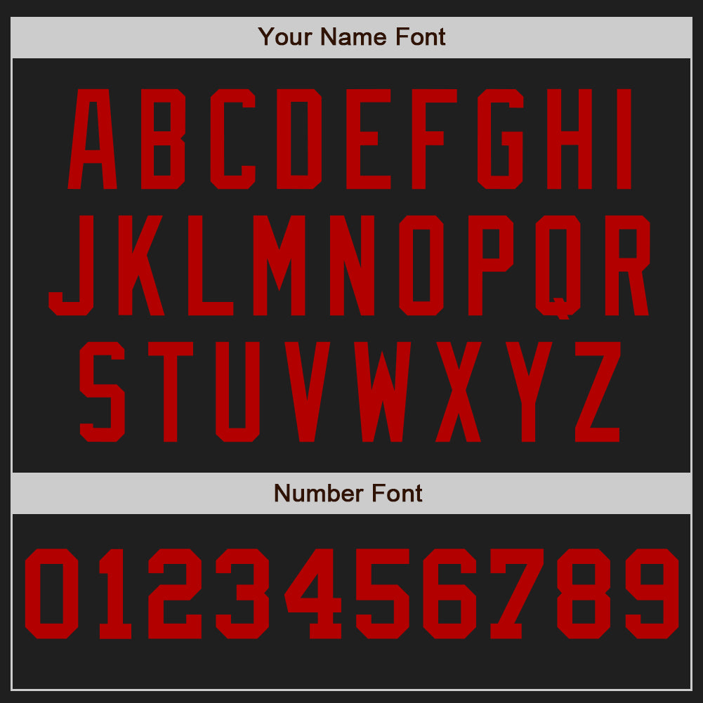 Custom Black Cream-Red Pinstripe Authentic Split Fashion Baseball Jersey - Sky-Custom