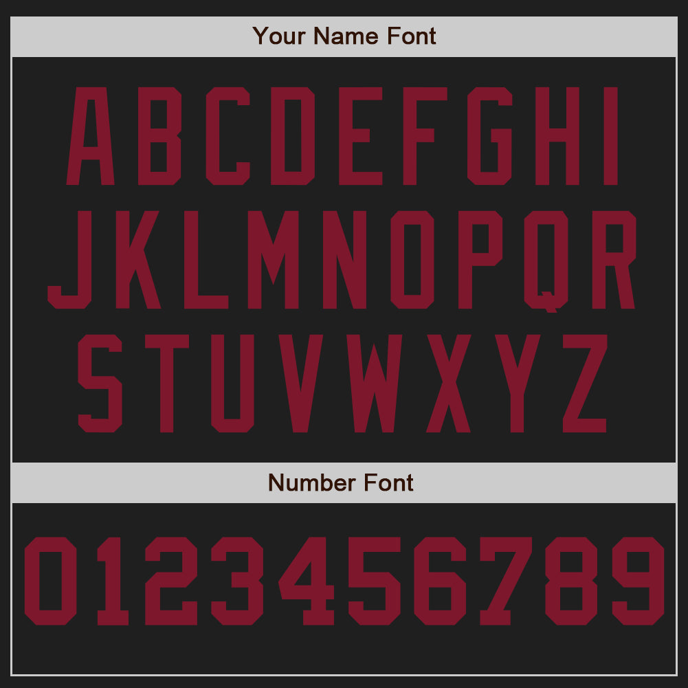 Custom Black Cream-Crimson Pinstripe Authentic Split Fashion Baseball Jersey - Sky-Custom