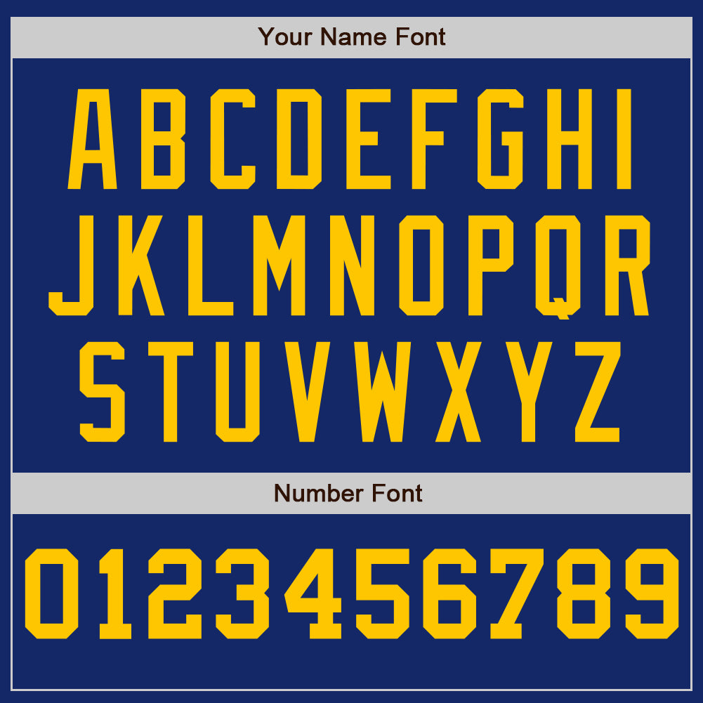 Custom Royal White-Yellow Pinstripe Authentic Split Fashion Baseball Jersey - Sky-Custom