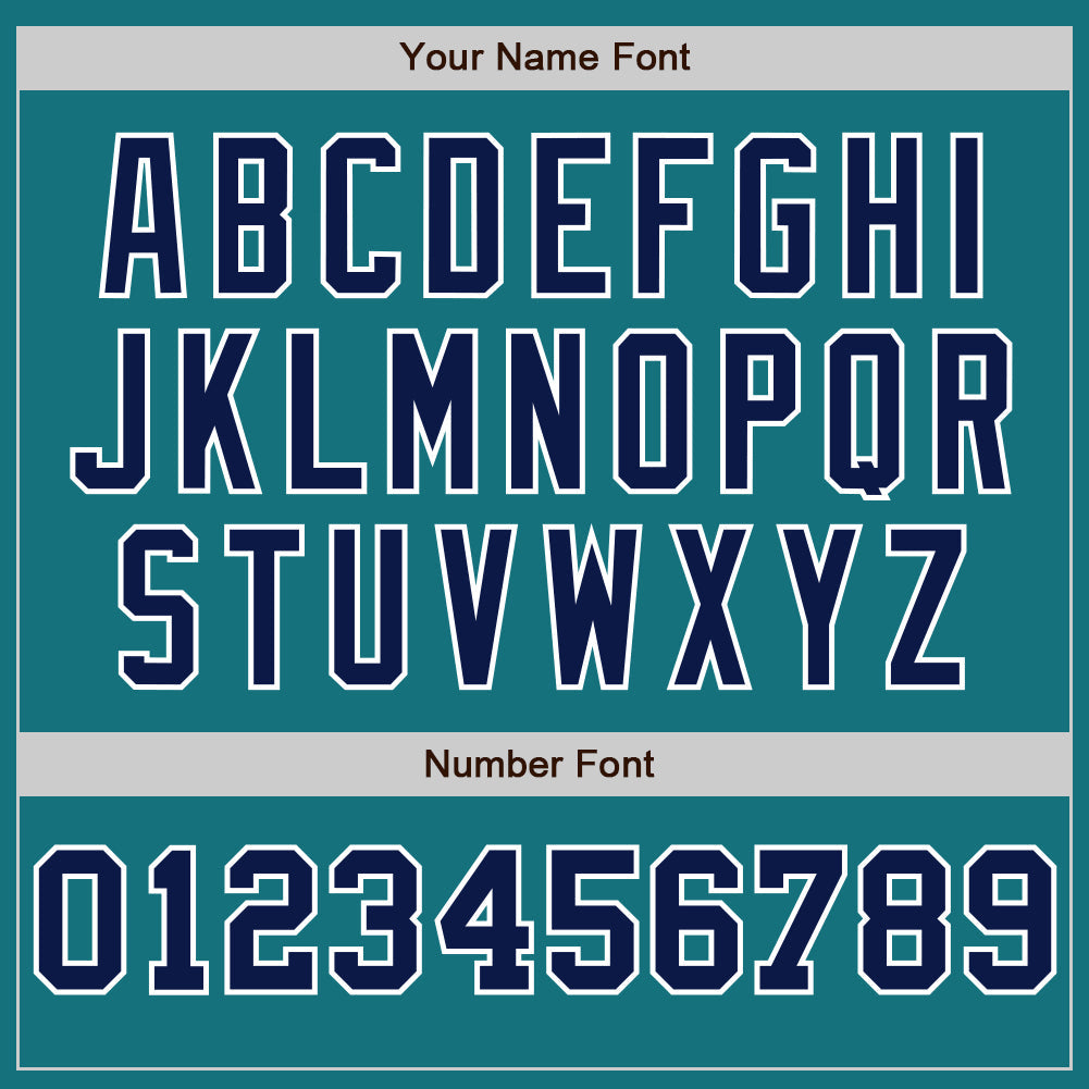 Custom Teal White-Navy Pinstripe Authentic Split Fashion Baseball Jersey - Sky-Custom