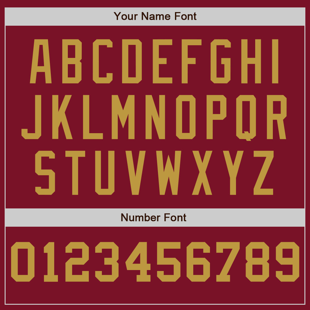 Custom Crimson White-Old Gold Pinstripe Authentic Split Fashion Baseball Jersey - Sky-Custom