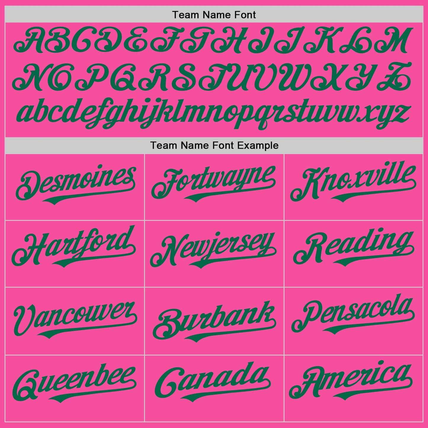 Custom Pink White-Kelly Green Pinstripe Authentic Split Fashion Baseball Jersey - Sky-Custom