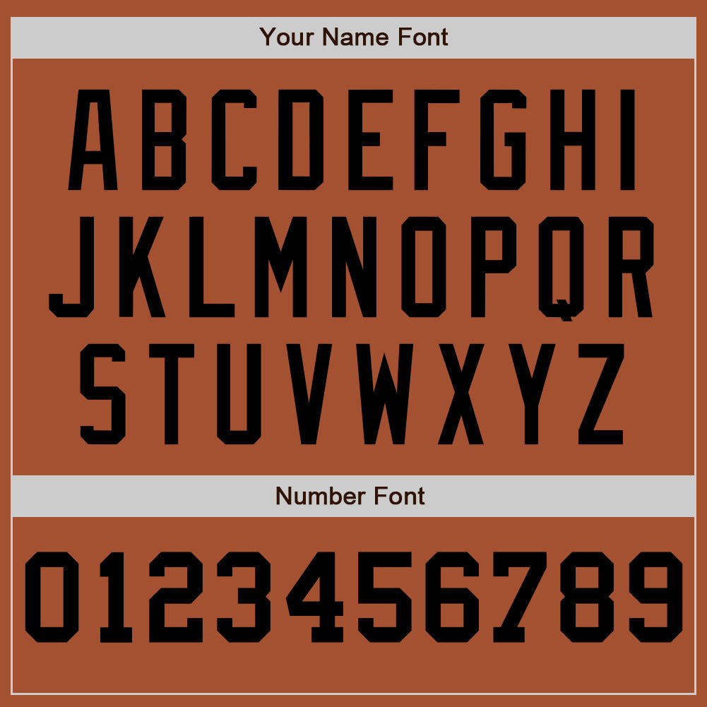 Custom Texas Orange White-Black Pinstripe Authentic Split Fashion Baseball Jersey - Sky-Custom