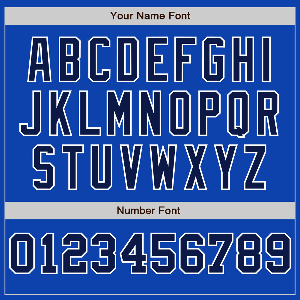 Custom Thunder Blue White-Navy Pinstripe Authentic Split Fashion Baseball Jersey - Sky-Custom