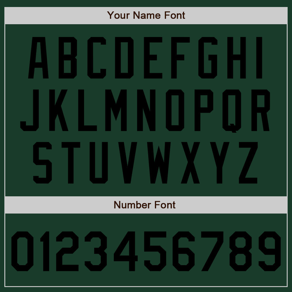 Custom Green Black-White Authentic Split Fashion Baseball Jersey - Sky-Custom