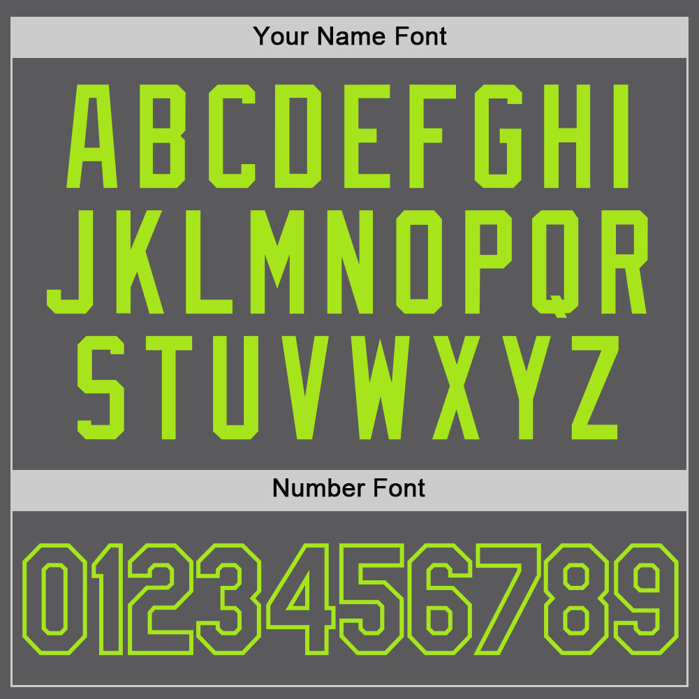 Custom Steel Gray Neon Green Authentic Baseball Jersey - Sky-Custom