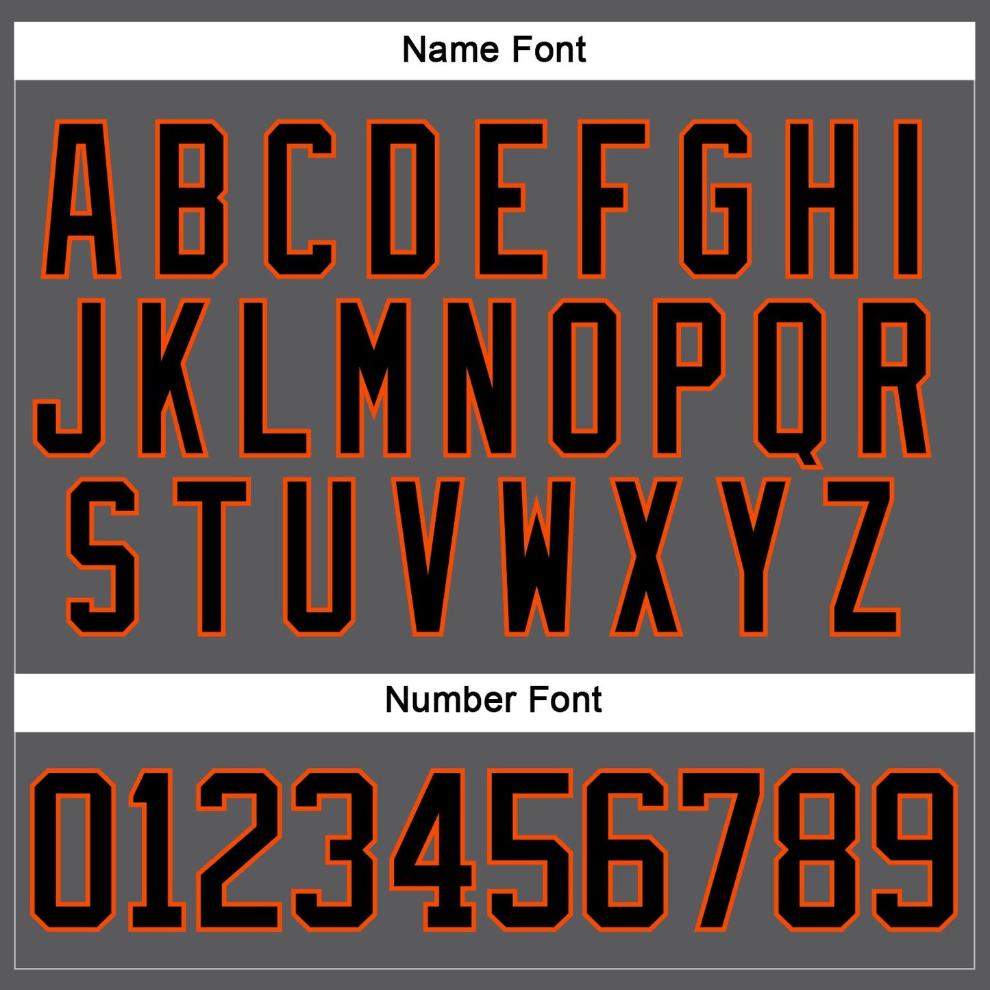 Custom Steel Gray Black-Orange Hockey Lace Neck Jersey - Sky-Custom