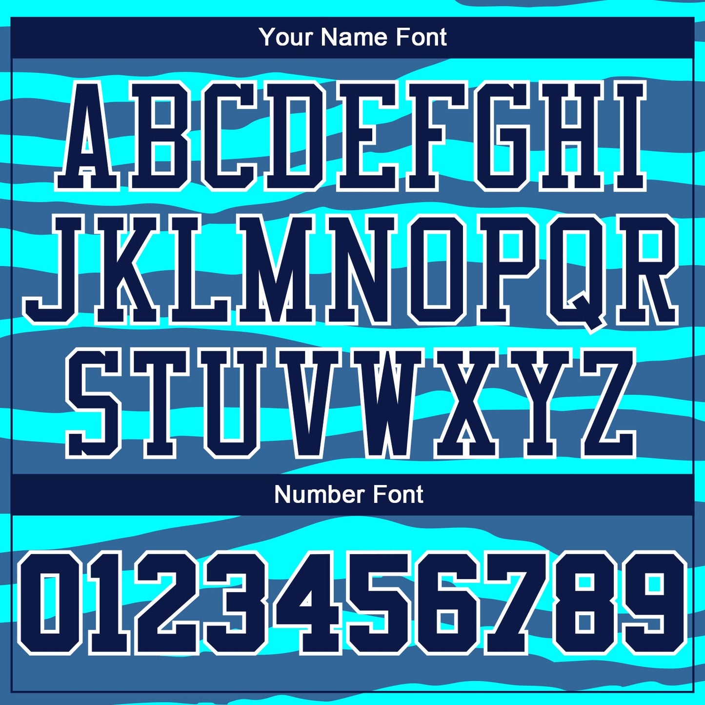 Custom Teal Navy-White Round Neck Sublimation Basketball Suit Jersey - Sky-Custom