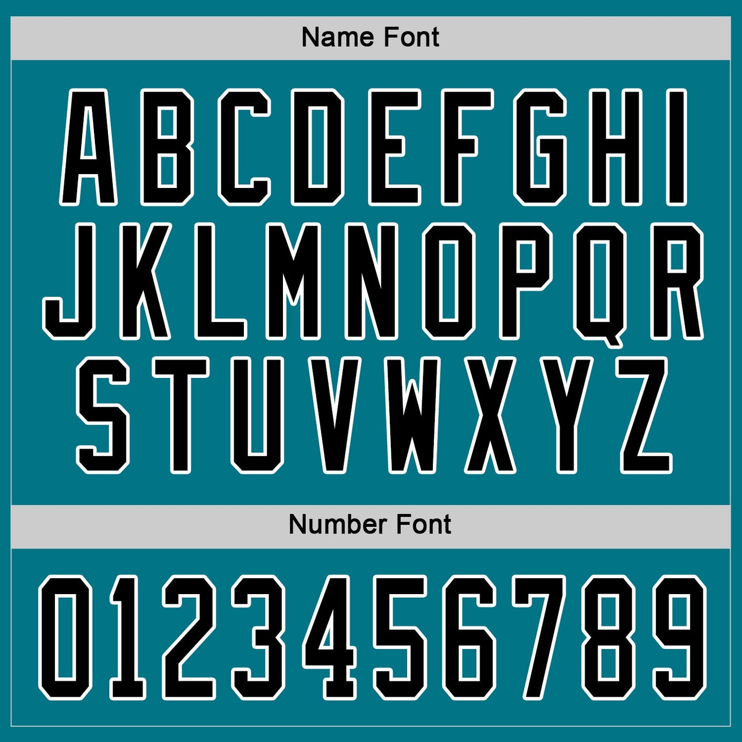 Custom Teal Black-White Hockey Jersey - Sky-Custom