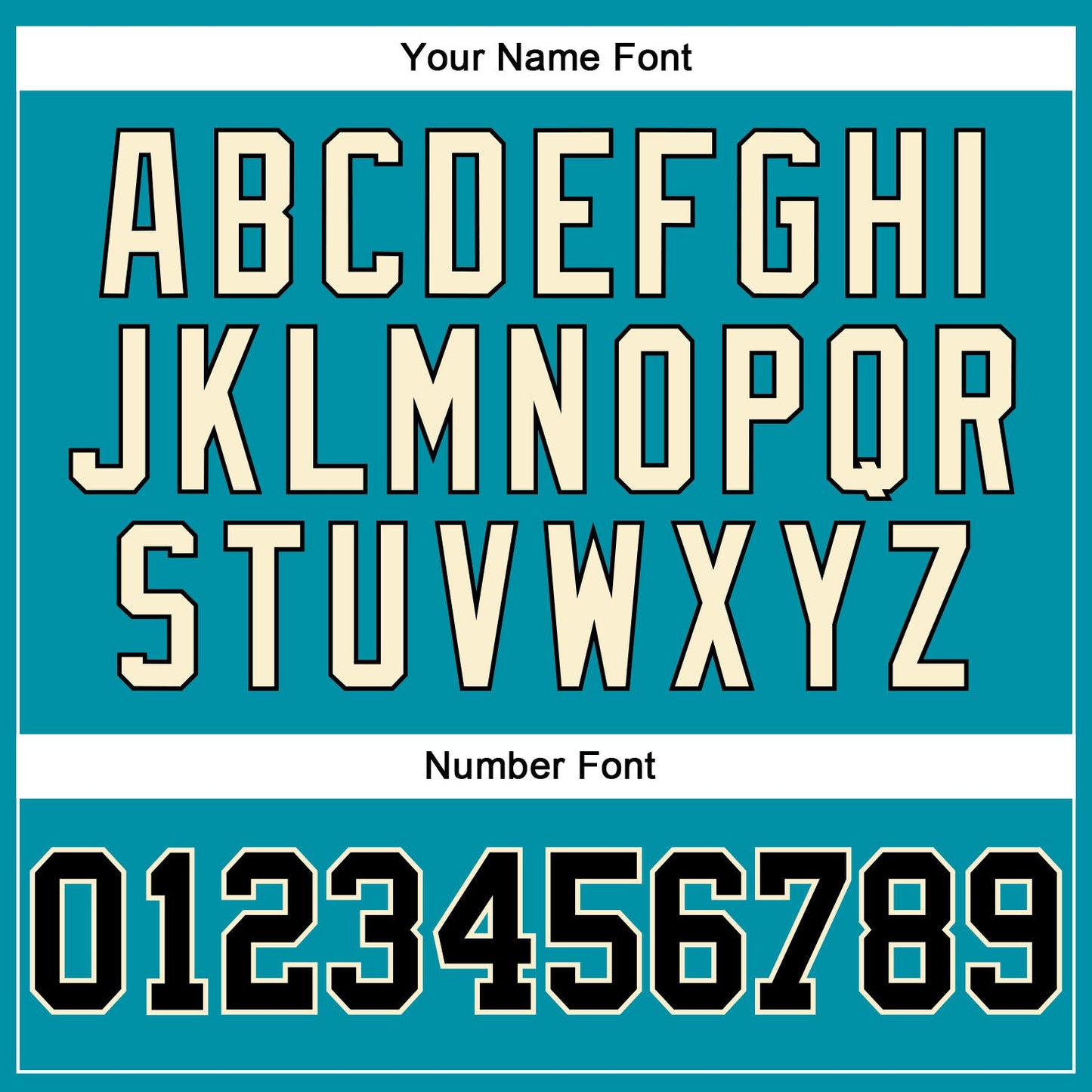 Custom Teal Black-Cream Authentic Throwback Basketball Jersey - Sky-Custom