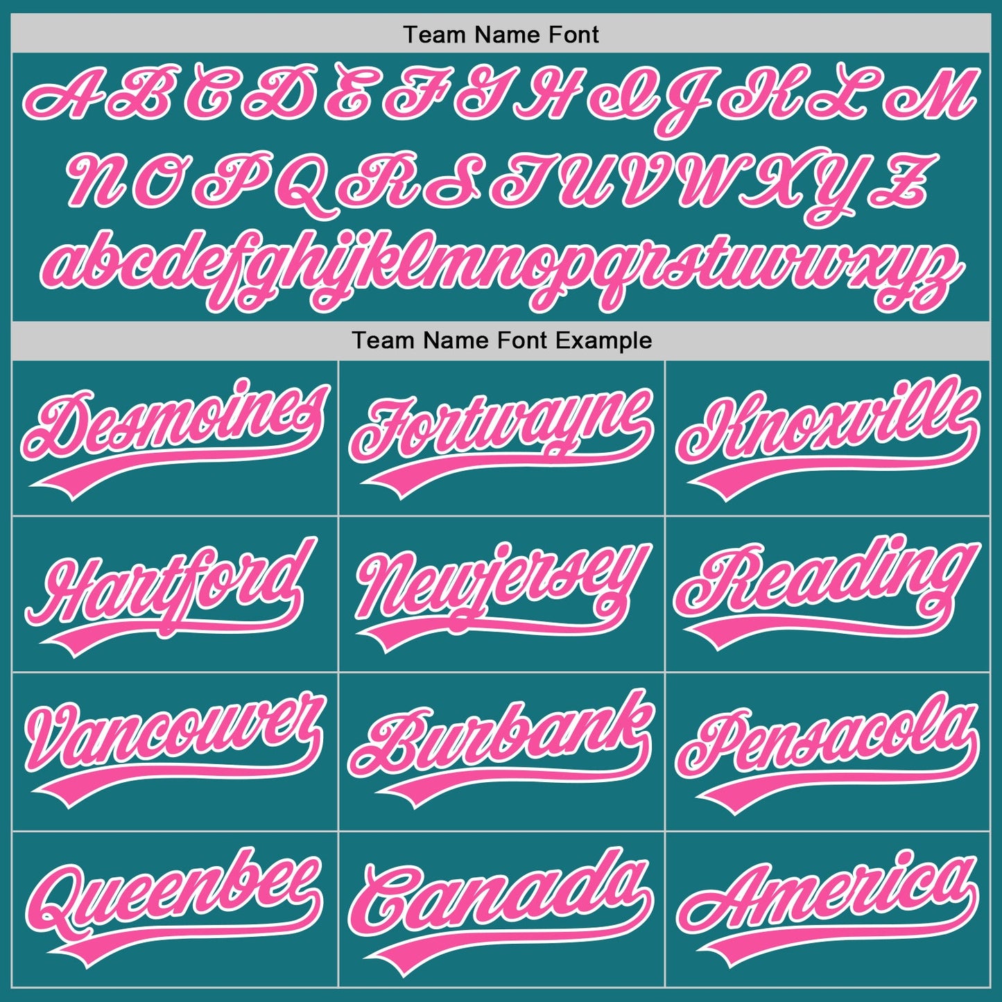 Custom Teal Pink-White Authentic Baseball Jersey - Sky-Custom