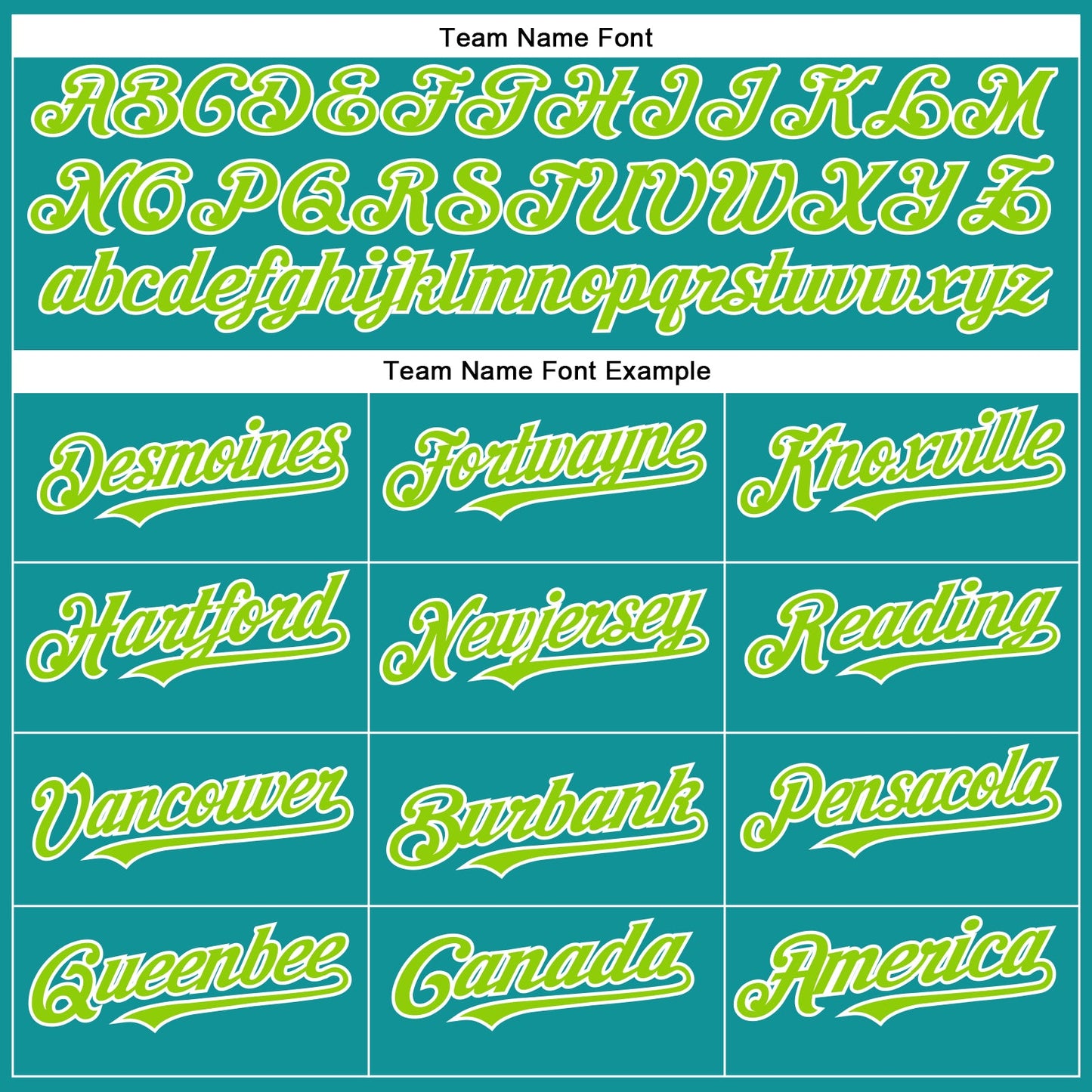 Custom Teal Neon Green-White Authentic Baseball Jersey - Sky-Custom
