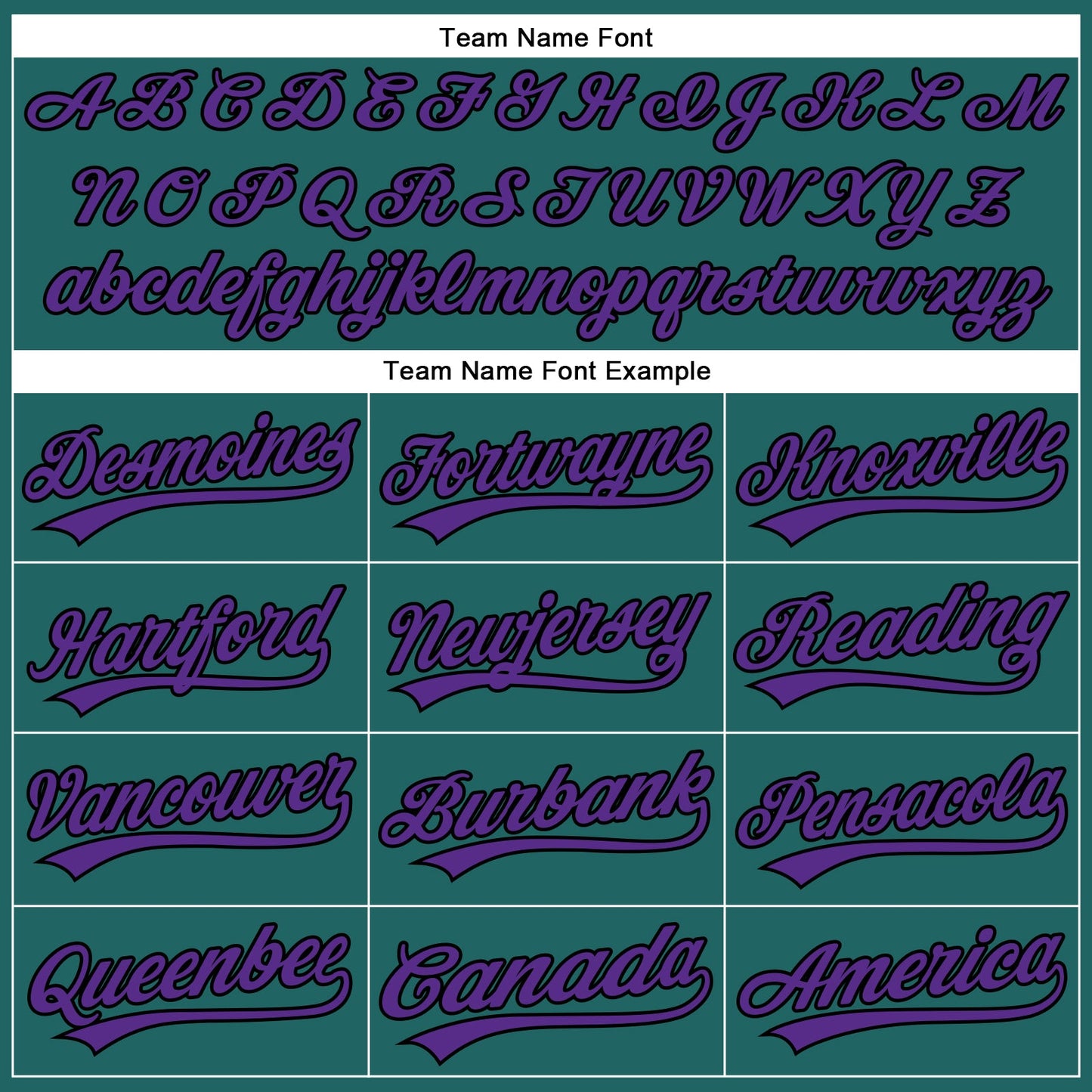 Custom Teal Purple Pinstripe Black Authentic Baseball Jersey - Sky-Custom