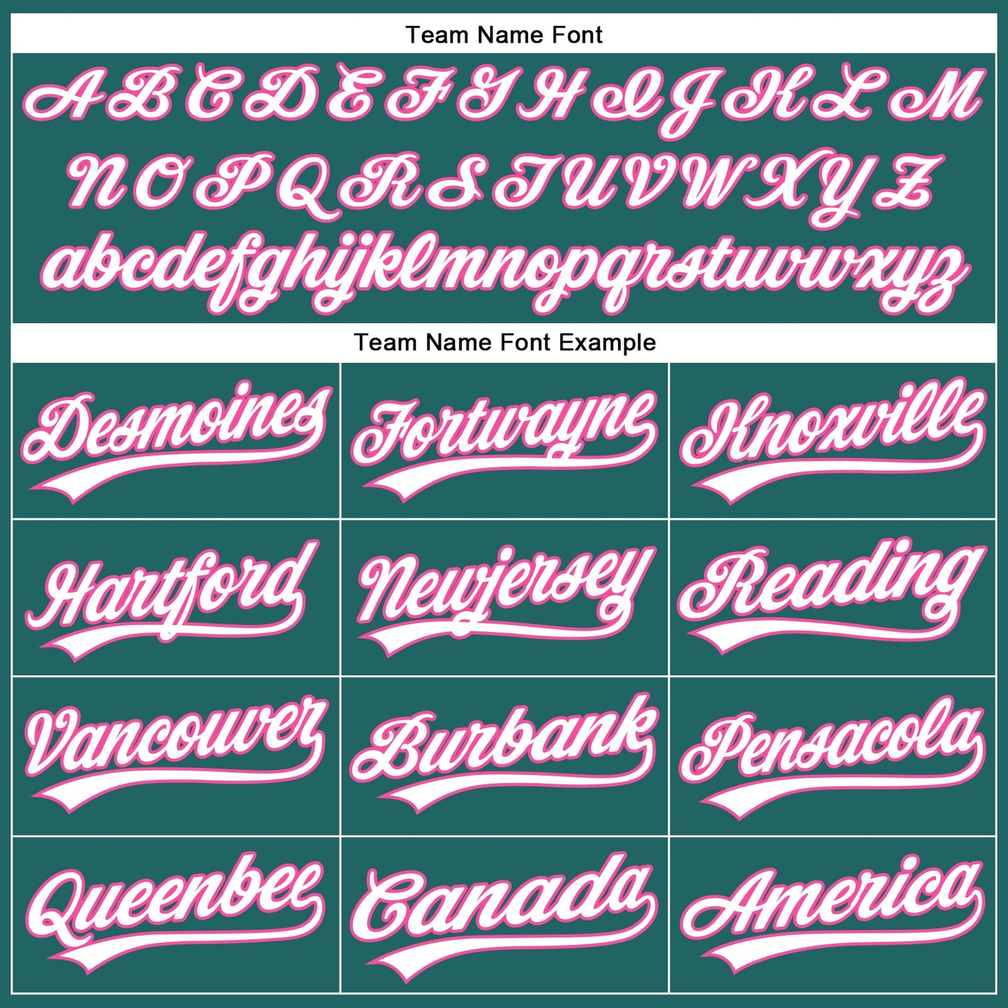 Custom Teal White Pinstripe Pink Authentic Baseball Jersey - Sky-Custom