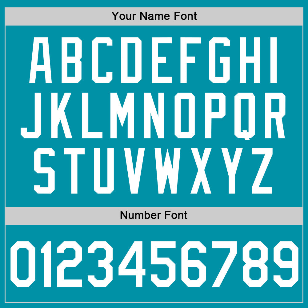 Custom Teal White Authentic Throwback Baseball Jersey - Sky-Custom