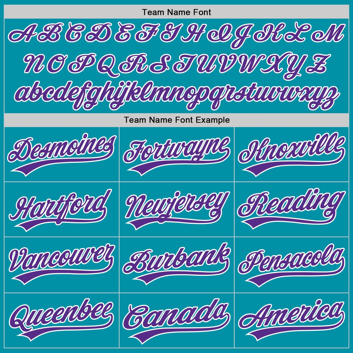 Custom Teal Purple-White Authentic Throwback Baseball Jersey - Sky-Custom