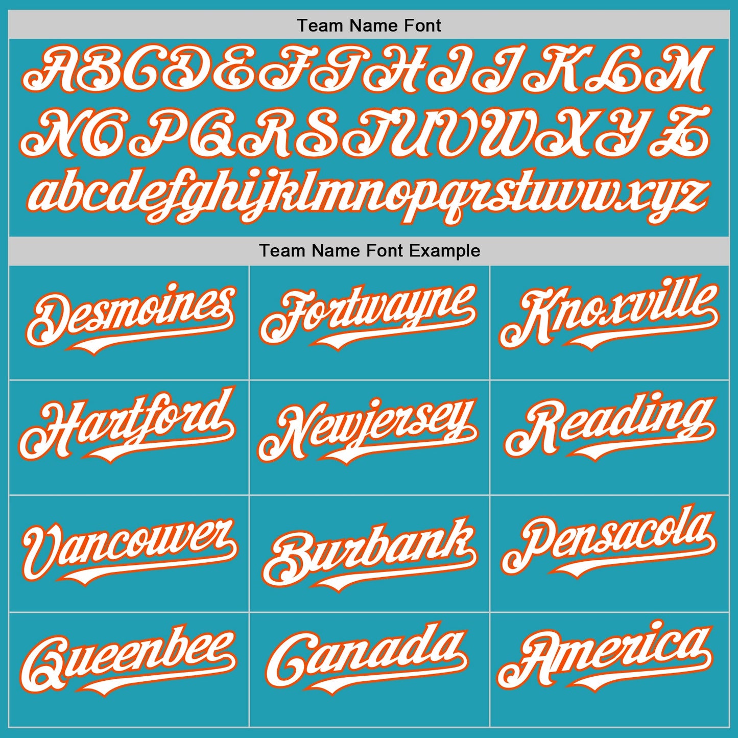 Custom Teal White-Orange Mesh Authentic Throwback Baseball Jersey - Sky-Custom