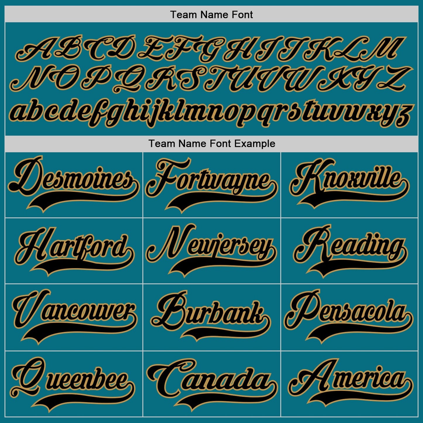 Custom Teal Black-Old Gold Hockey Lace Neck Jersey - Sky-Custom