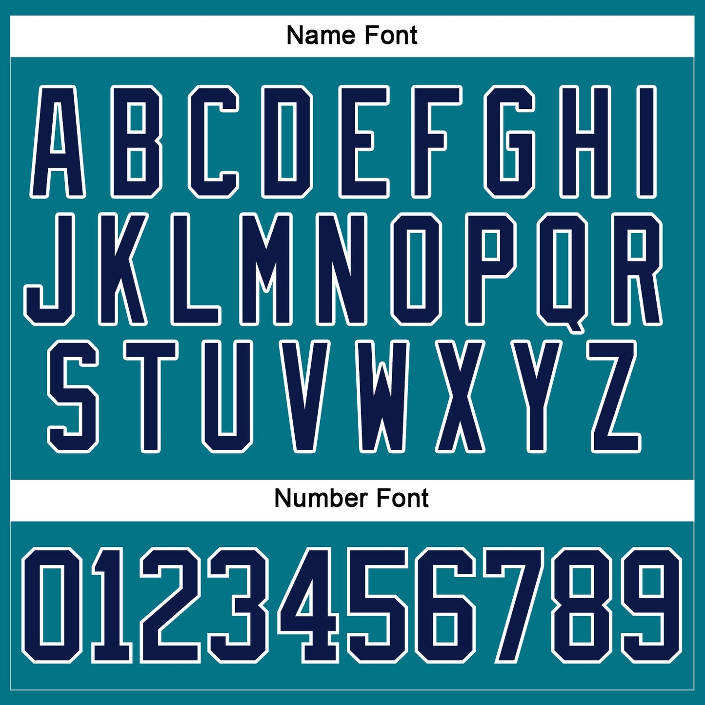 Custom Teal Navy-White Hockey Jersey - Sky-Custom