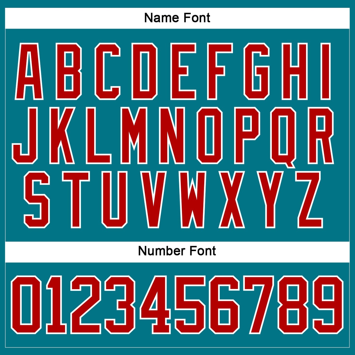 Custom Teal Red-White Hockey Jersey - Sky-Custom