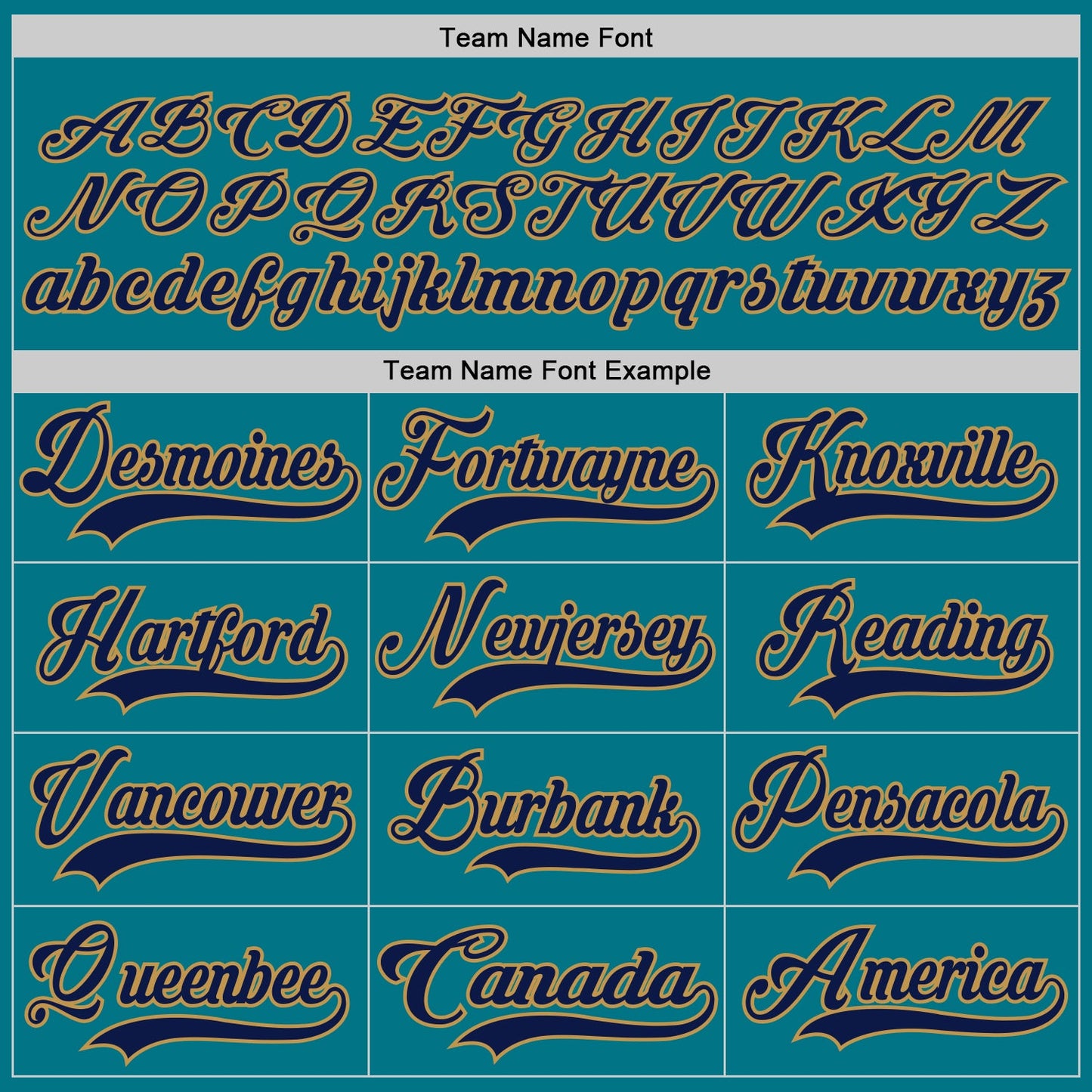 Custom Teal Navy-Old Gold Hockey Jersey - Sky-Custom