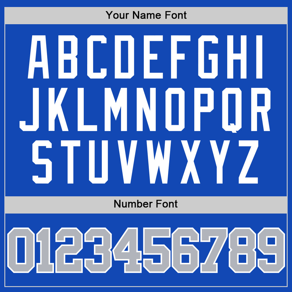 Custom Thunder Blue Gray White-Navy Authentic Basketball Jersey - Sky-Custom