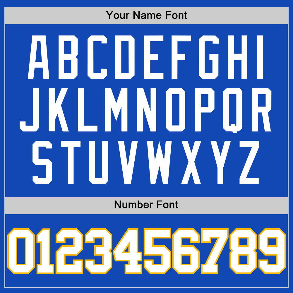 Custom Thunder Blue White-Gold Authentic Basketball Jersey - Sky-Custom