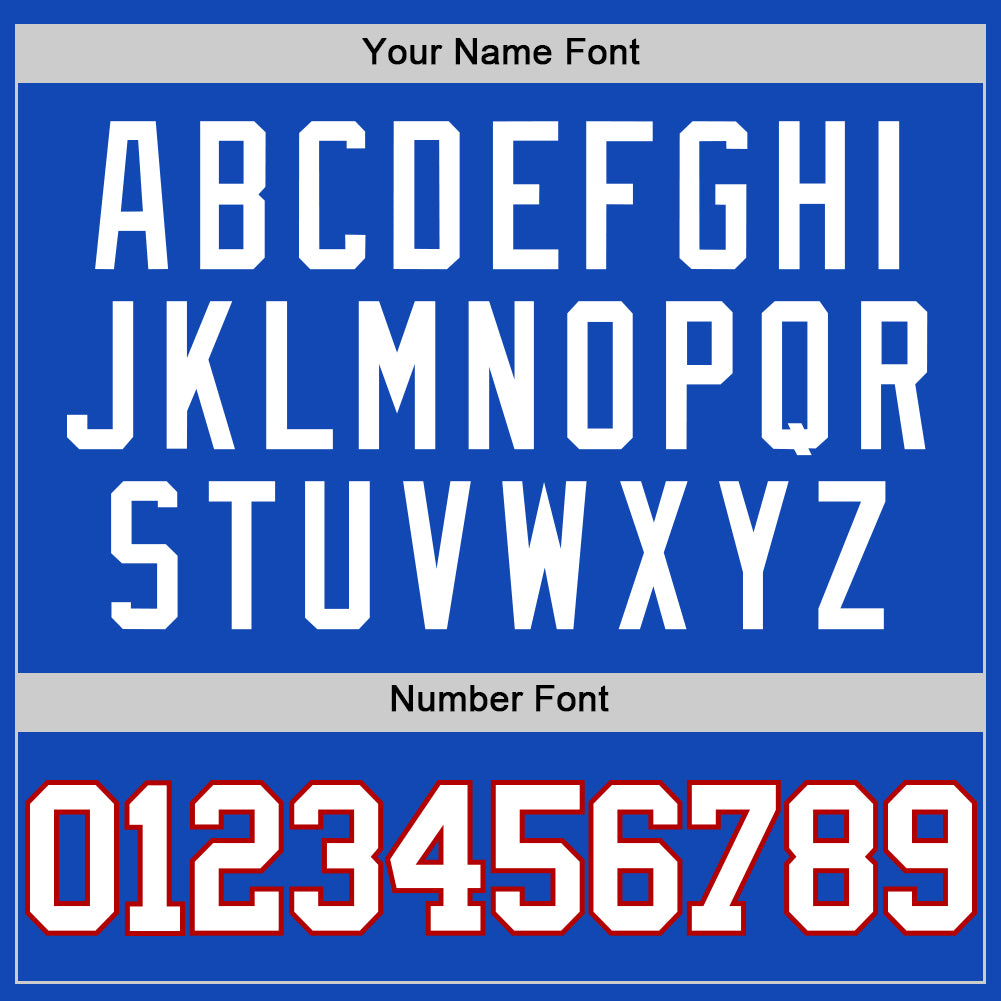 Custom Thunder Blue White-Red Authentic Basketball Jersey - Sky-Custom