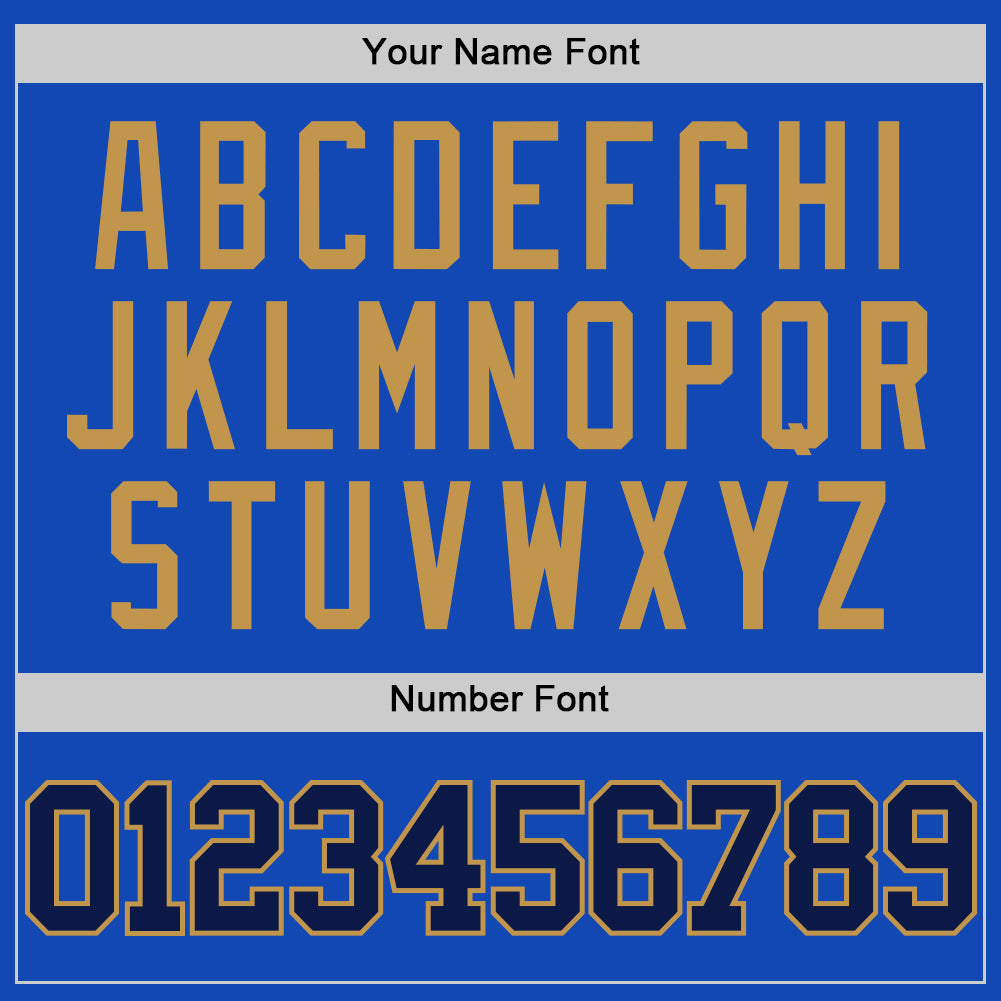 Custom Thunder Blue Navy-Old Gold Authentic Basketball Jersey - Sky-Custom