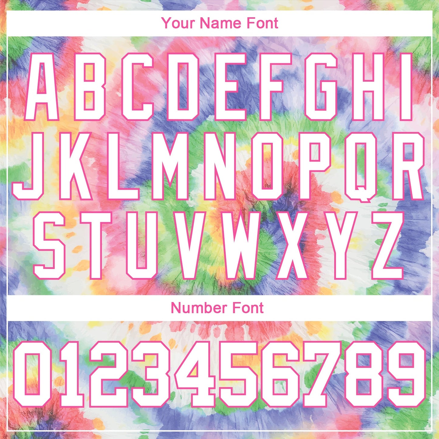 Custom Tie Dye White-Pink 3D Authentic Baseball Jersey - Sky-Custom