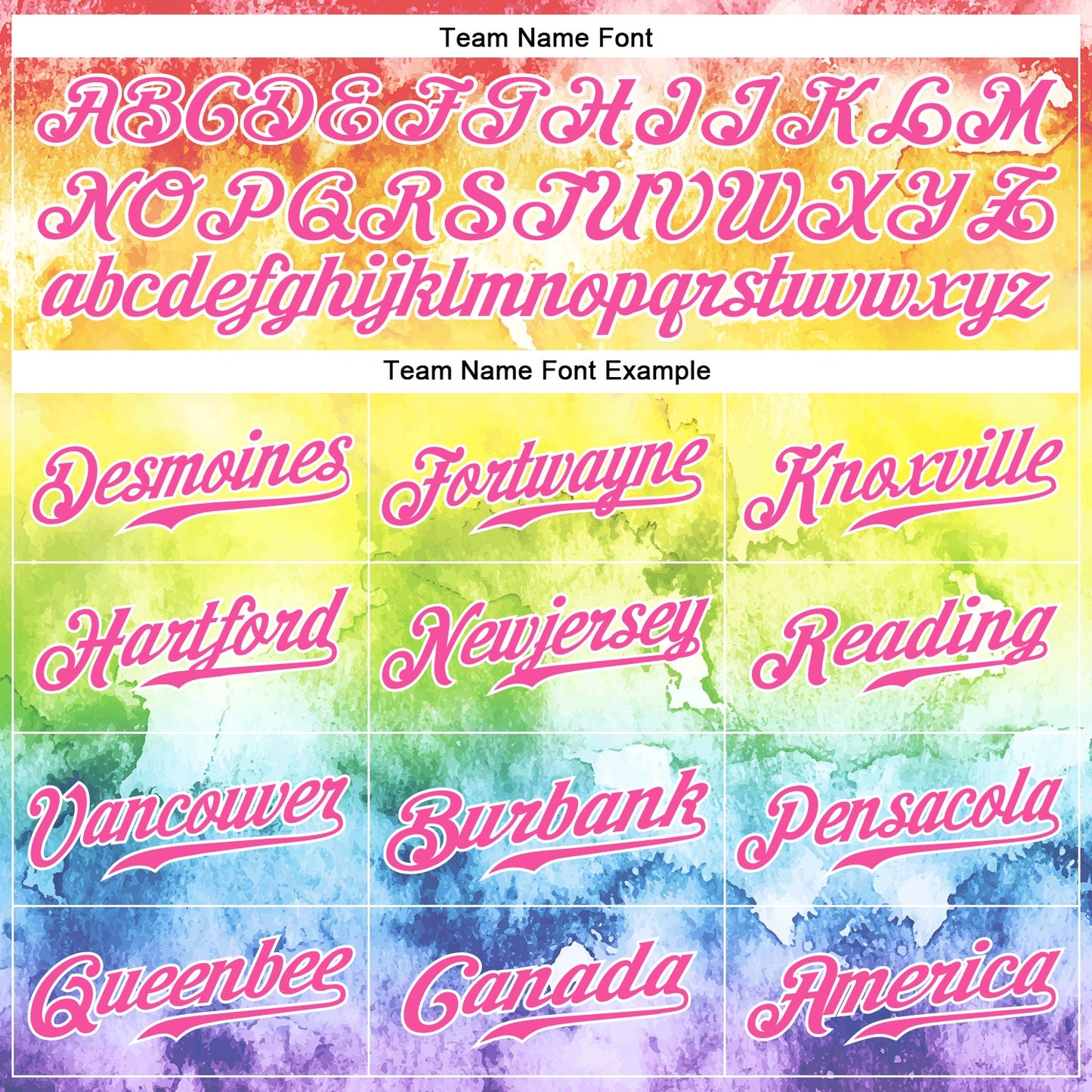 Custom Tie Dye Light Blue-Pink 3D Rainbow Authentic Baseball Jersey - Sky-Custom
