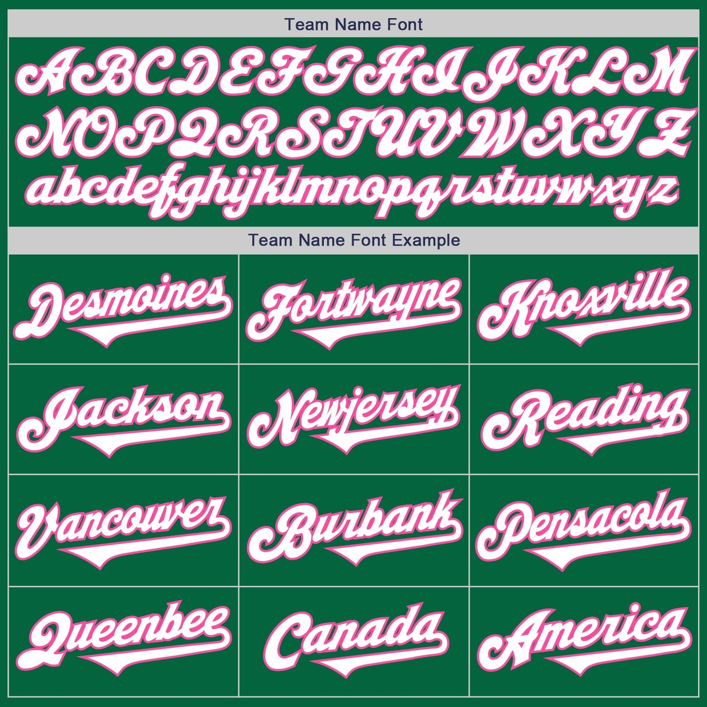 Custom Kelly Green White-Pink Authentic Two Tone Baseball Jersey - Sky-Custom