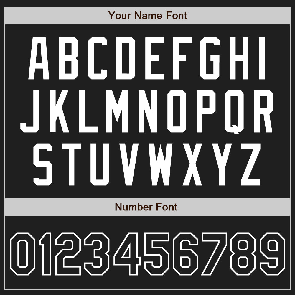 Custom Black White Authentic Two Tone Baseball Jersey - Sky-Custom