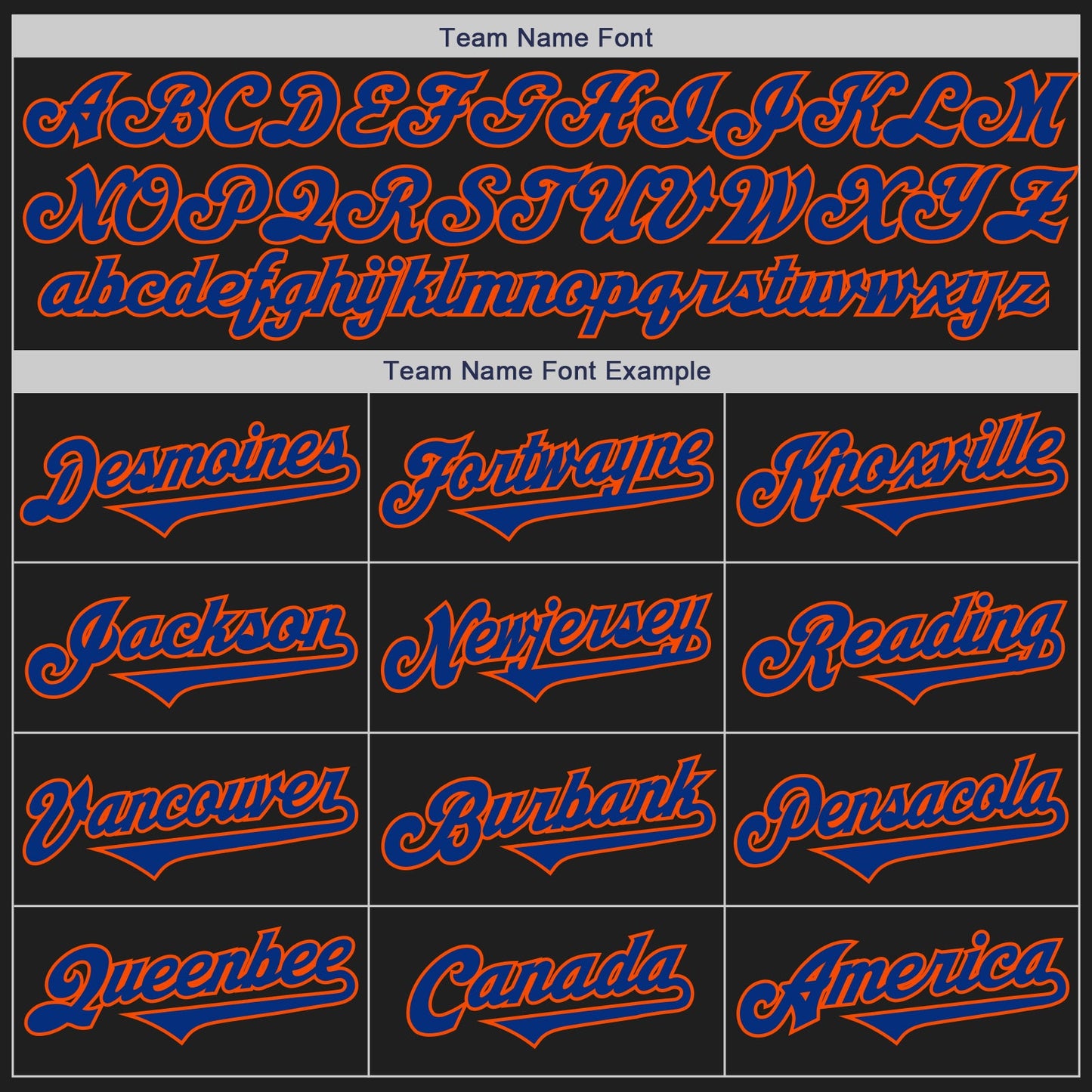 Custom Black Royal-Orange Authentic Two Tone Baseball Jersey - Sky-Custom