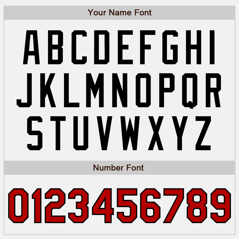 Custom White Red-Black Authentic Two Tone Baseball Jersey - Sky-Custom