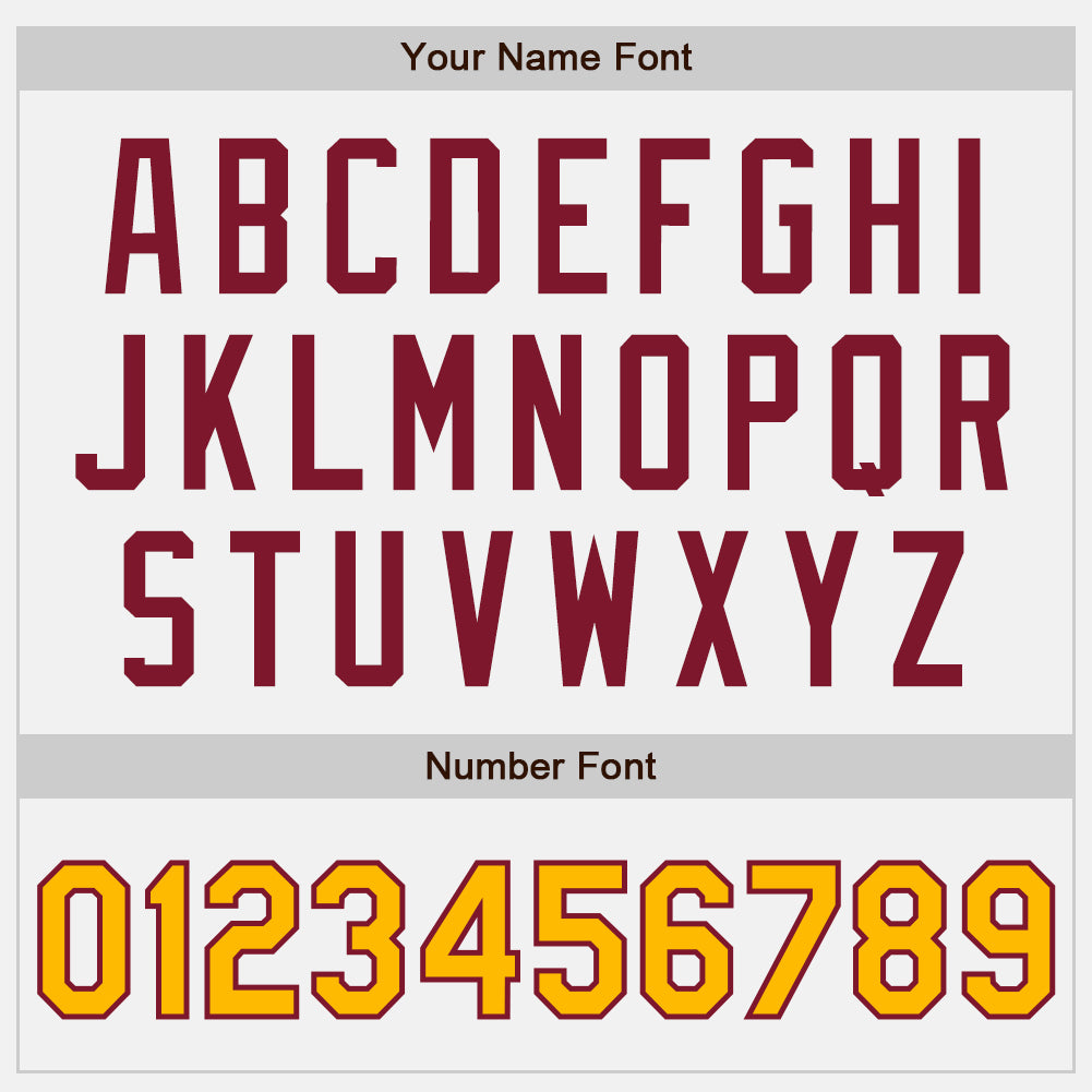 Custom White Gold-Crimson Authentic Two Tone Baseball Jersey - Sky-Custom