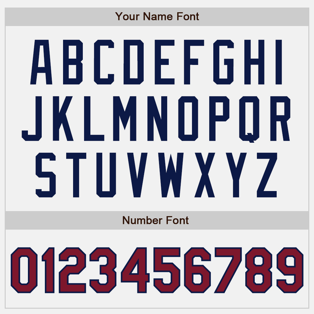 Custom White Crimson-Navy Authentic Two Tone Baseball Jersey - Sky-Custom