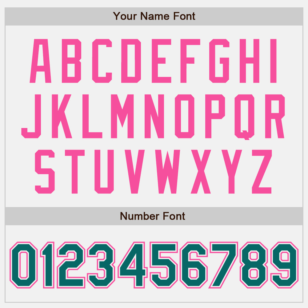 Custom White Teal-Pink Authentic Two Tone Baseball Jersey - Sky-Custom