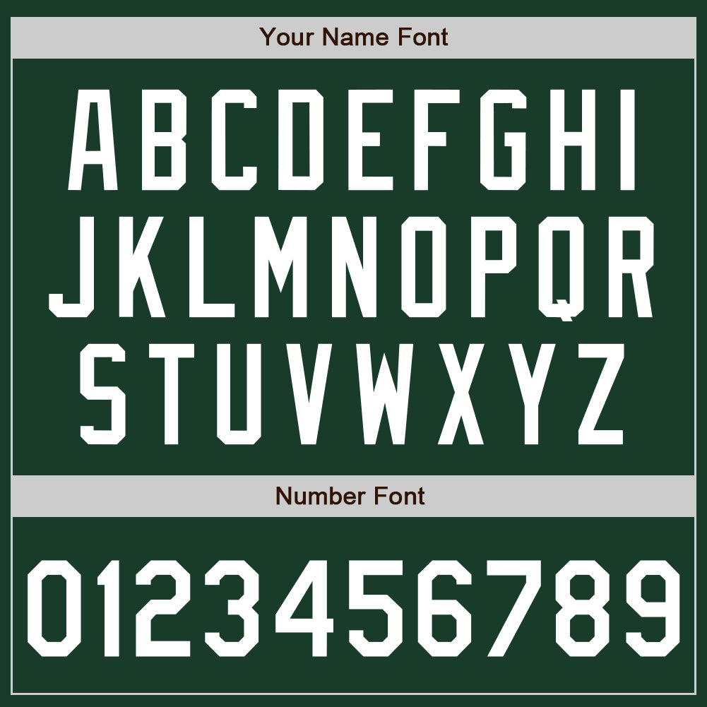 Custom Green White Authentic Two Tone Baseball Jersey - Sky-Custom